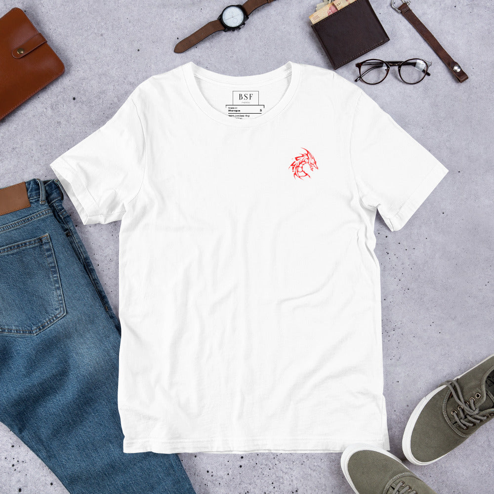 Fu Ryu Samurai Unisex T-shirt (Front and Back)