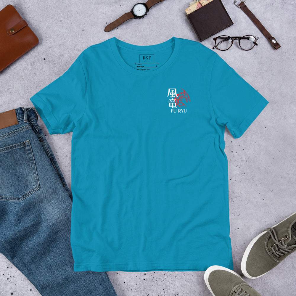 Fu Ryu Samurai Unisex T-shirt (Front and Back)