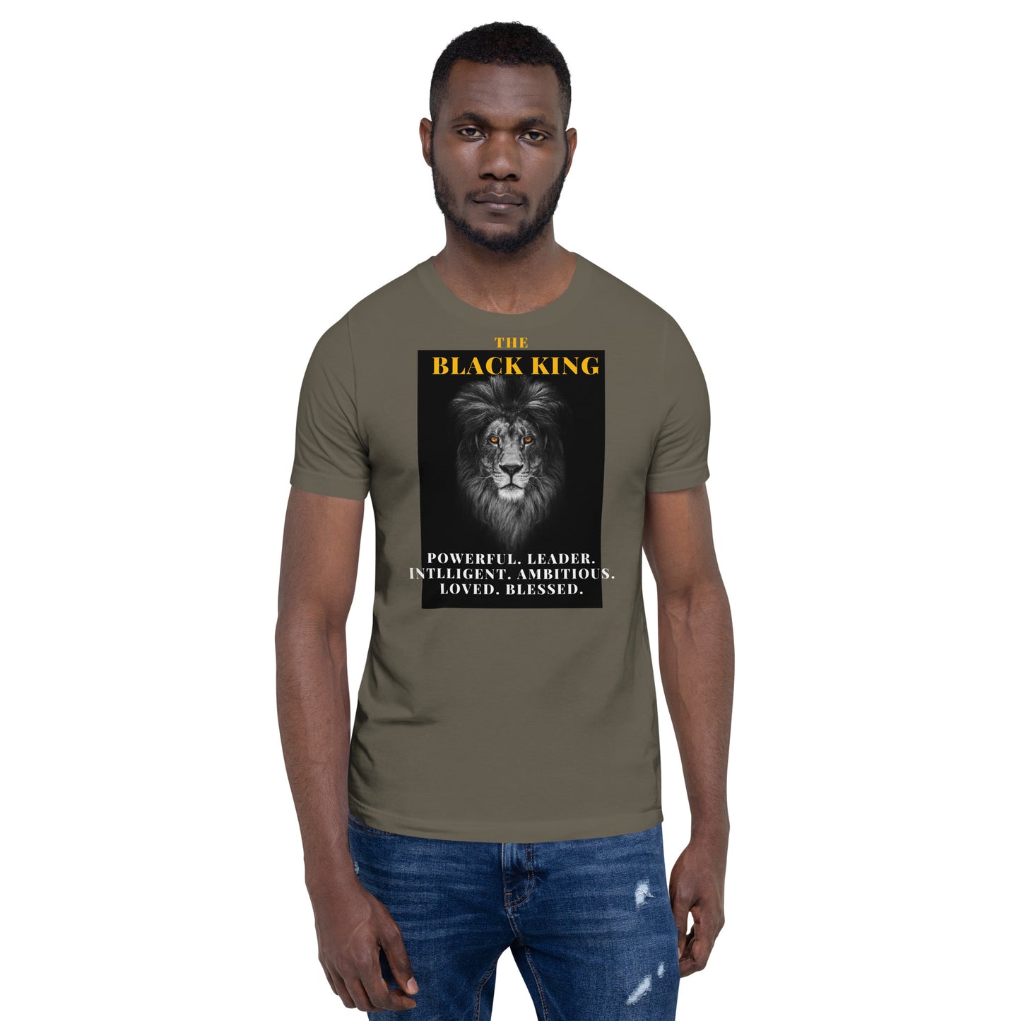 The Black King Unisex t-shirt