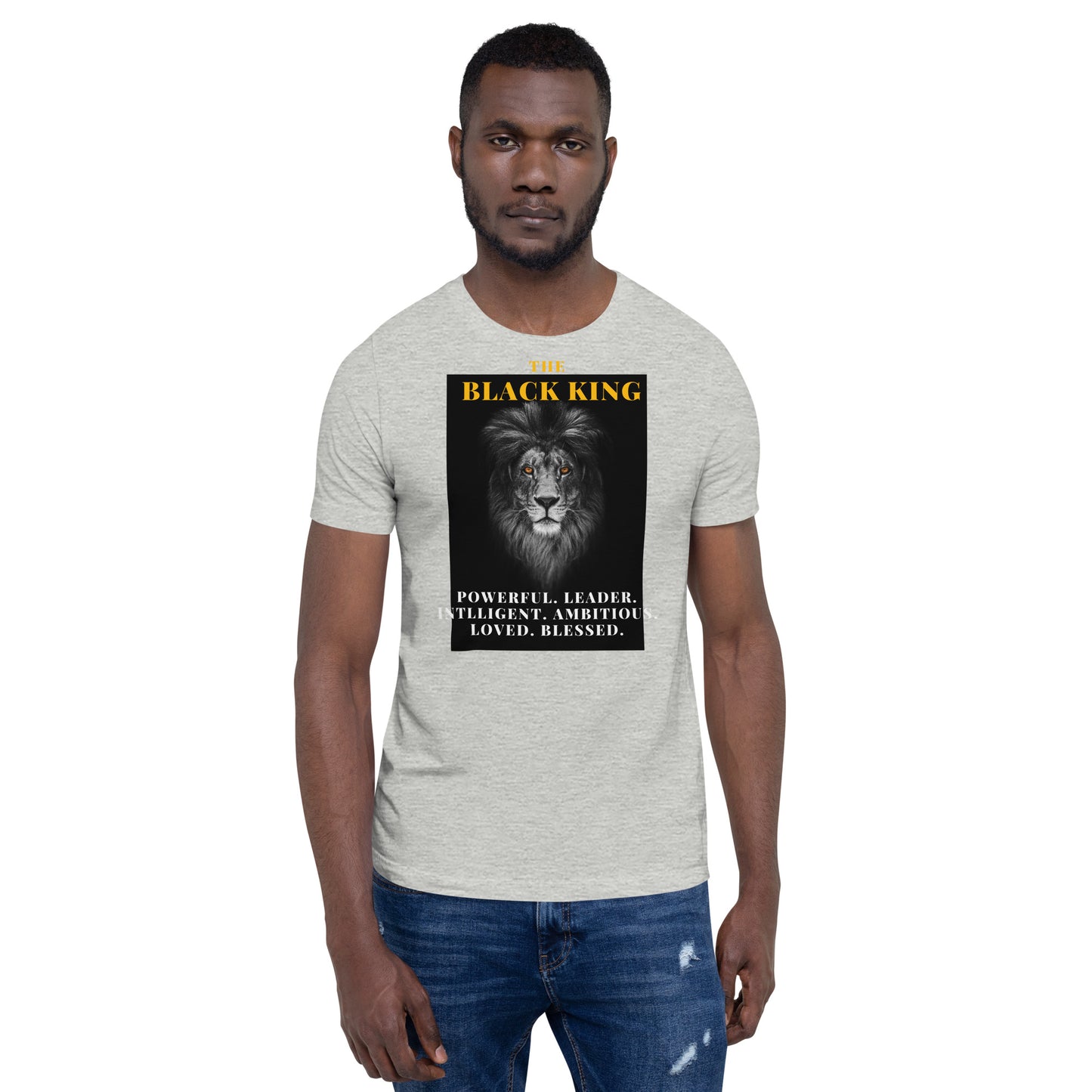 The Black King Unisex t-shirt