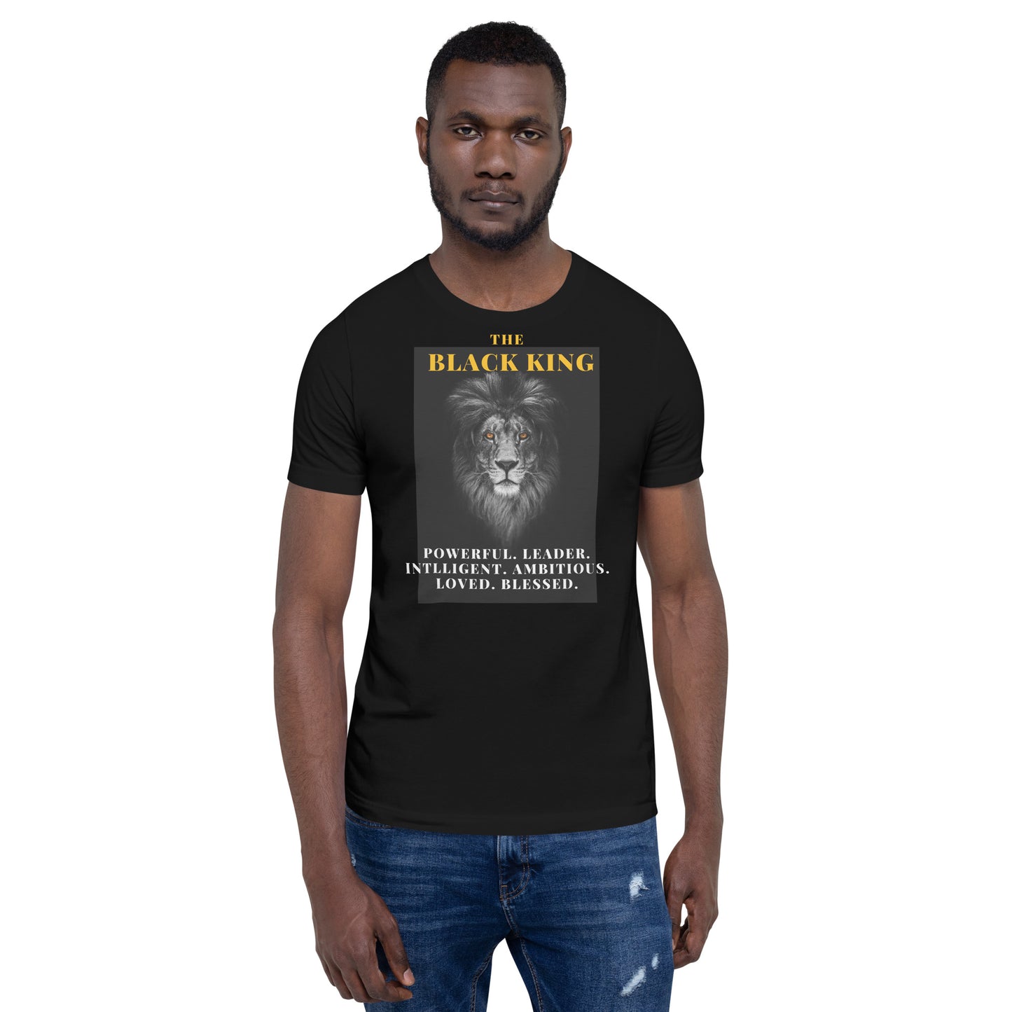 The Black King Unisex t-shirt