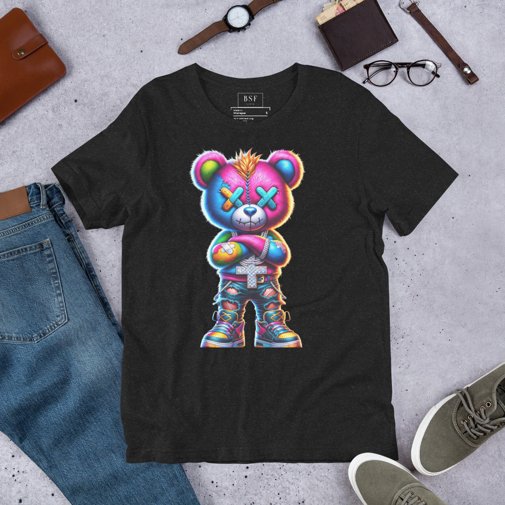 Neon Boy Teddy Bear Unisex T-Shirt