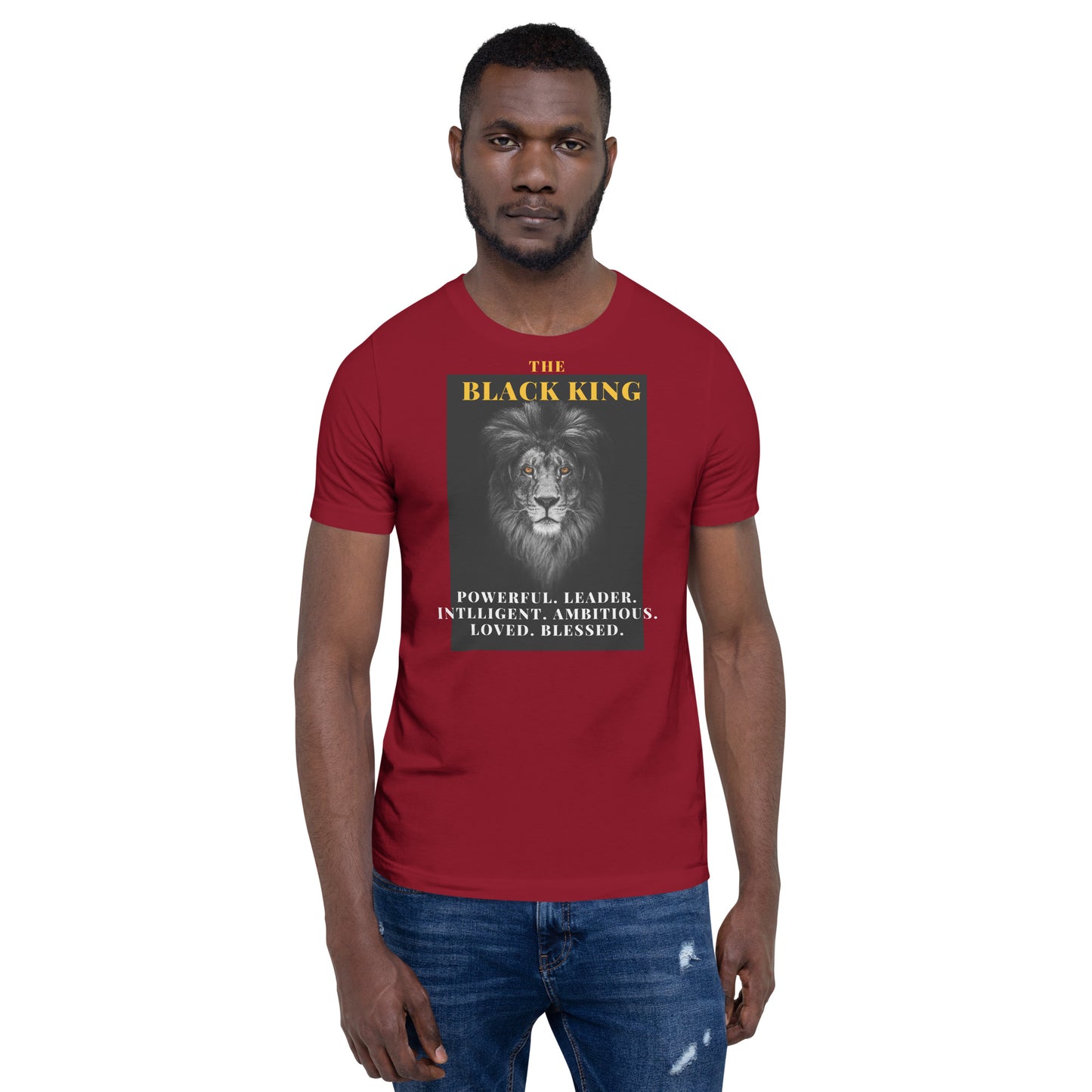 The Black King Unisex t-shirt