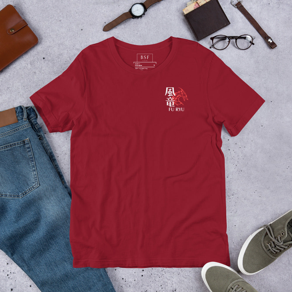 Fu Ryu Samurai Unisex T-shirt (Front and Back)