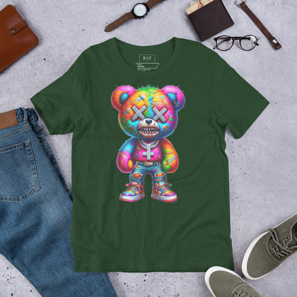 Neon B-Boy Teddy Bear Unisex T-Shirt