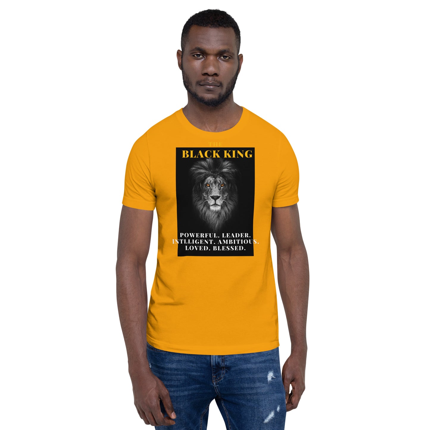 The Black King Unisex t-shirt