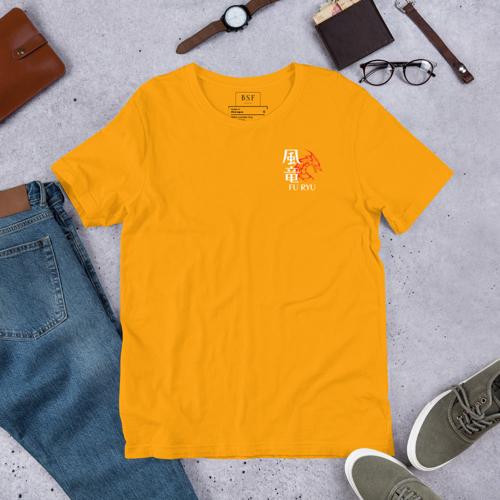 Fu Ryu Samurai Unisex T-shirt (Front and Back)