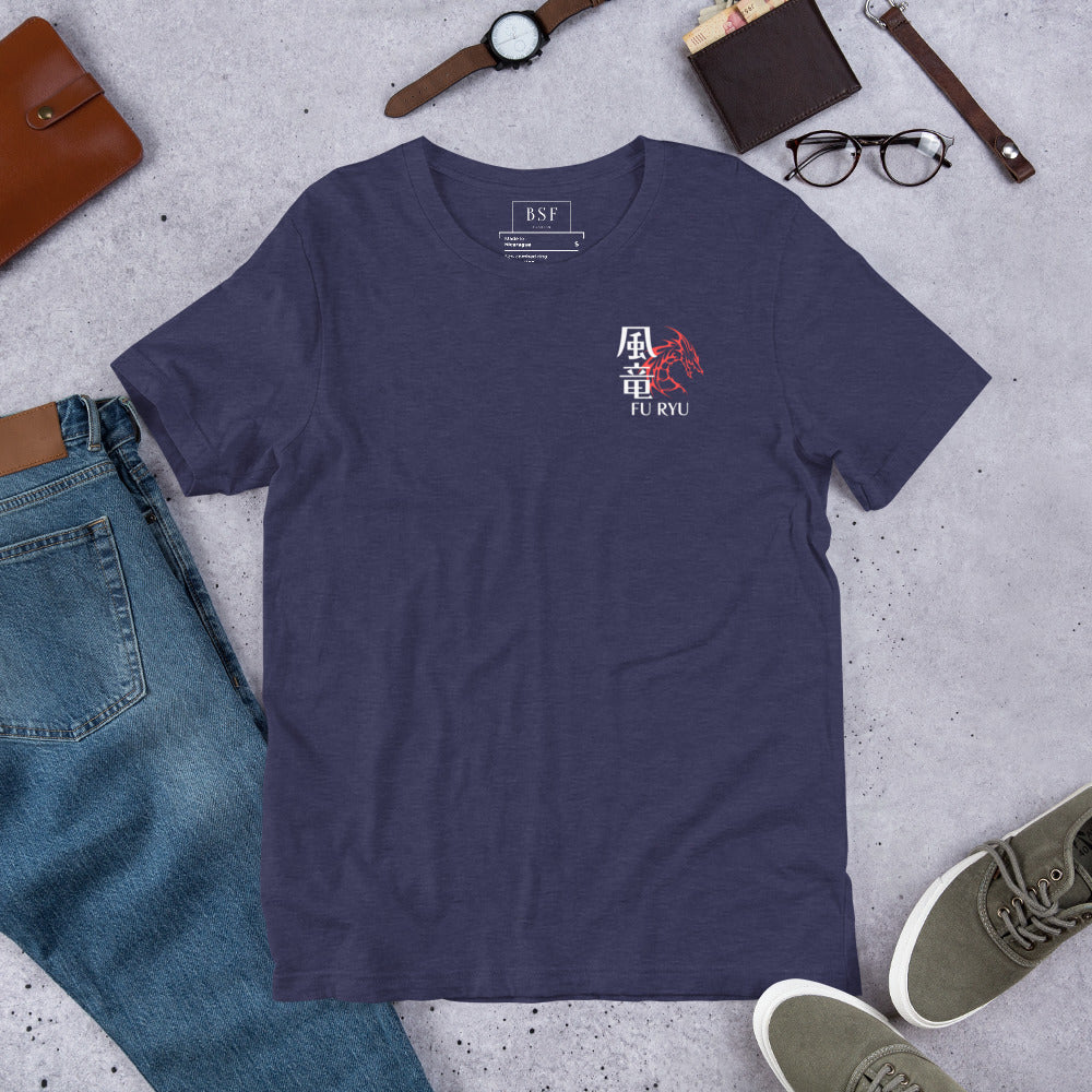Fu Ryu Samurai Unisex T-shirt (Front and Back)
