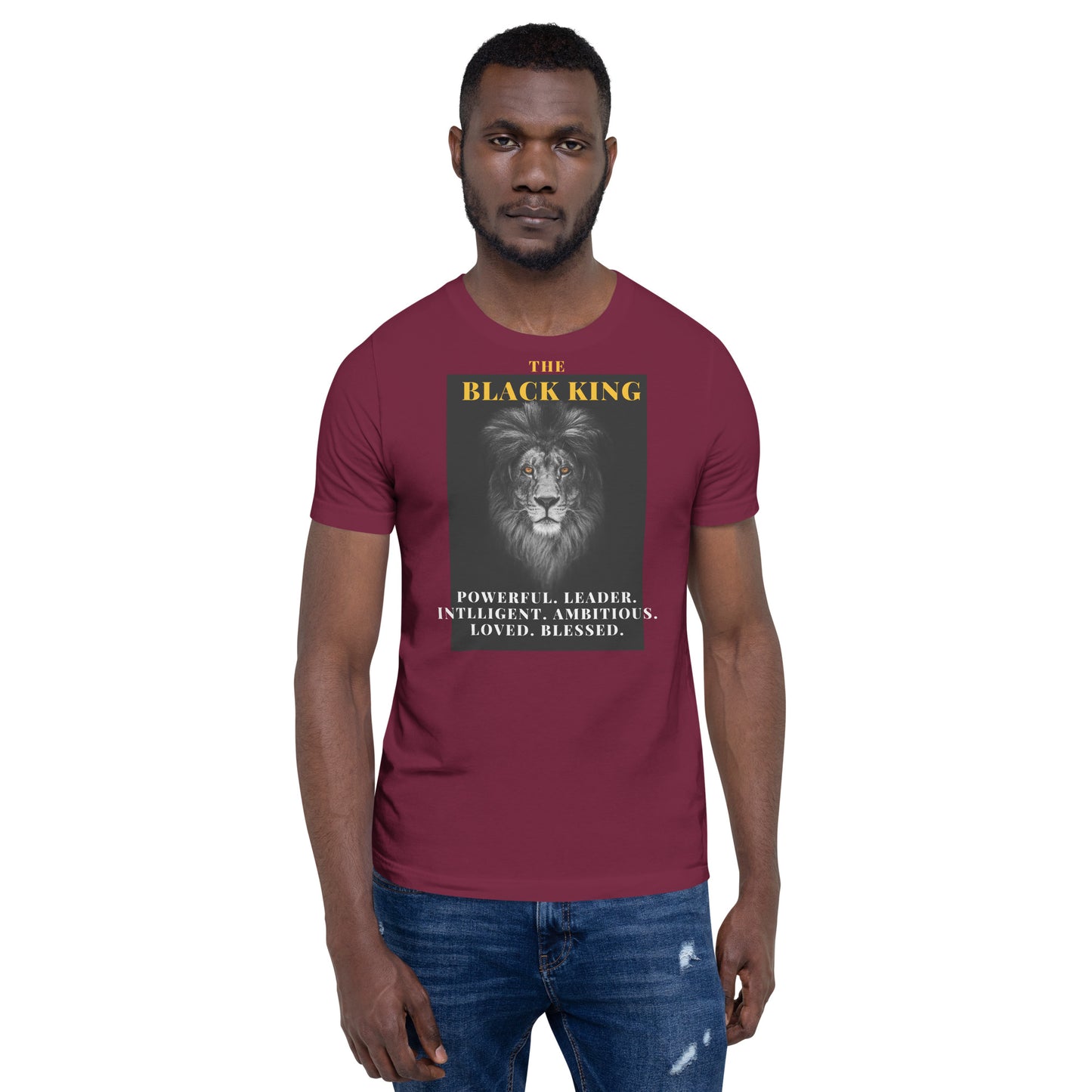 The Black King Unisex t-shirt