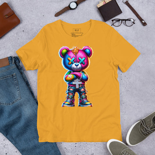 Neon Boy Teddy Bear Unisex T-Shirt
