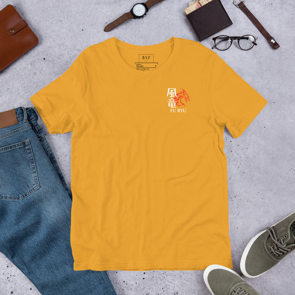 Fu Ryu Samurai Unisex T-shirt (Front and Back)