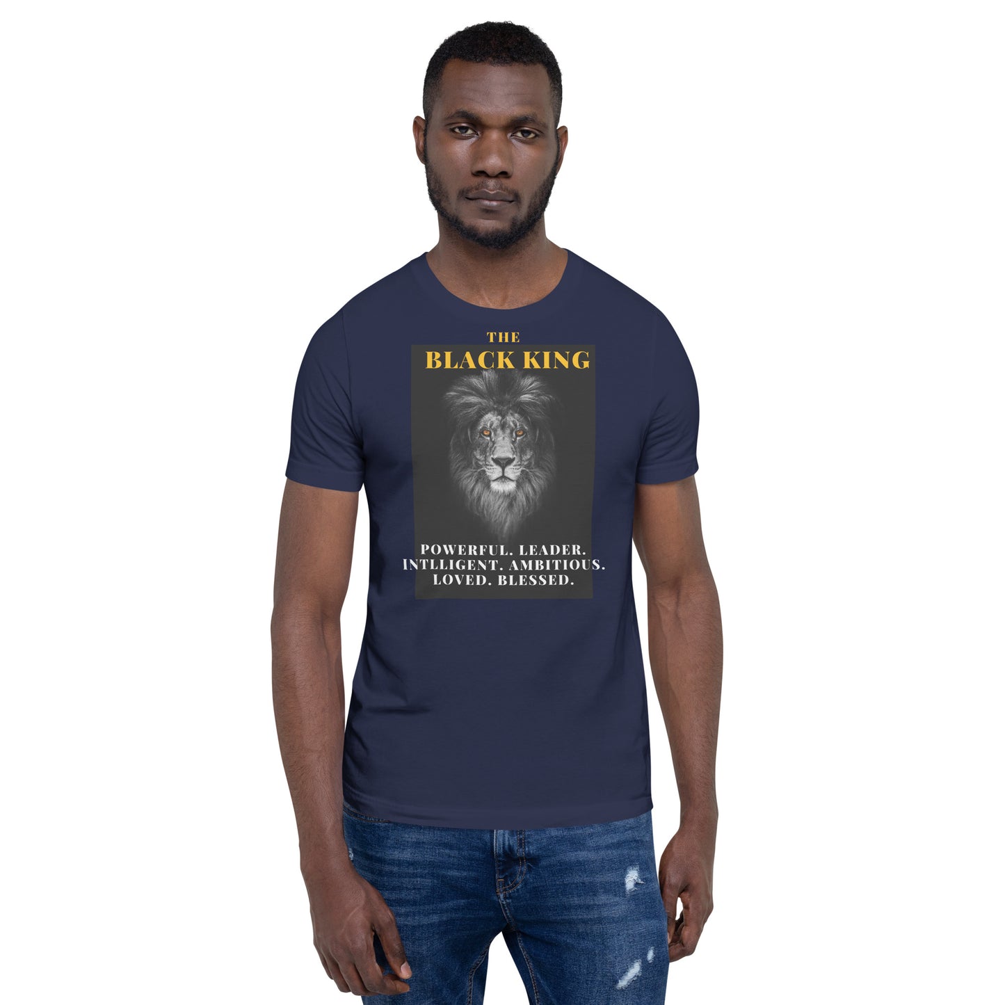 The Black King Unisex t-shirt