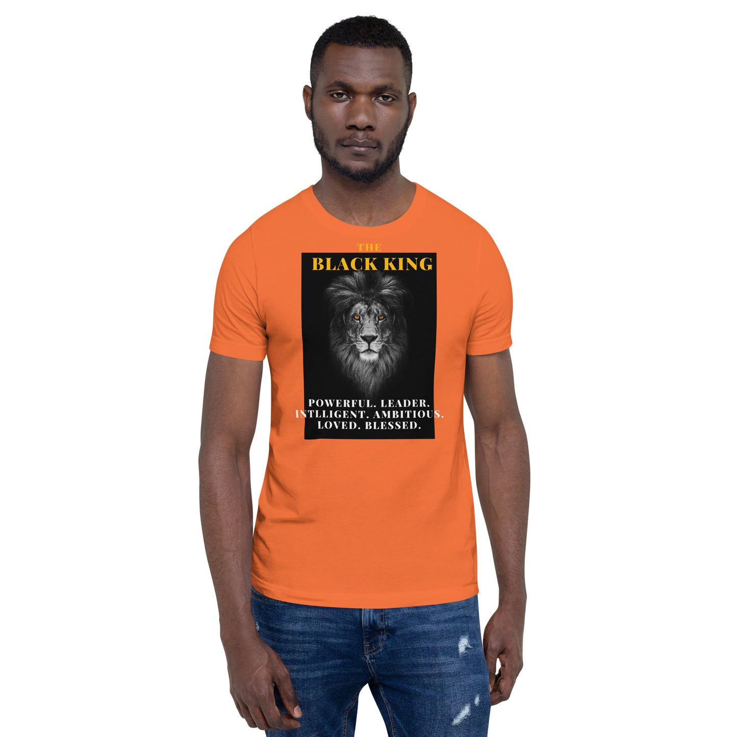 The Black King Unisex t-shirt