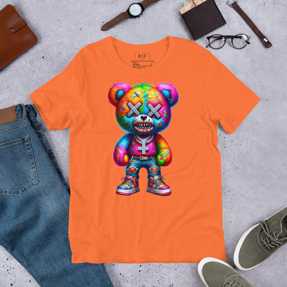 Neon B-Boy Teddy Bear Unisex T-Shirt