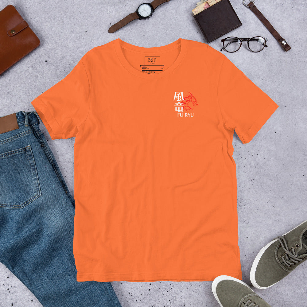Fu Ryu Samurai Unisex T-shirt (Front and Back)