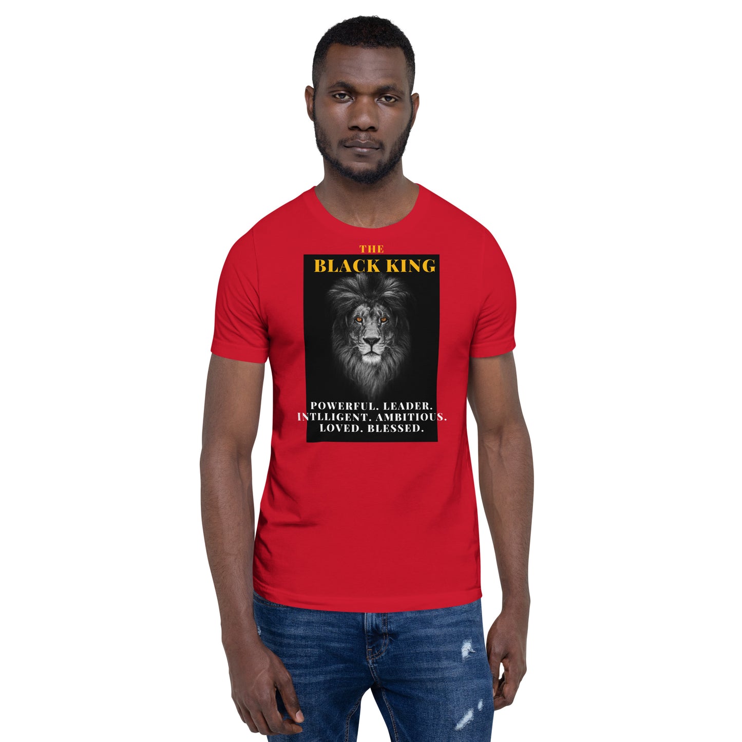 The Black King Unisex t-shirt