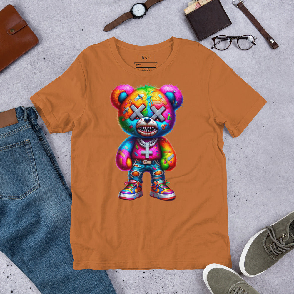 Neon B-Boy Teddy Bear Unisex T-Shirt