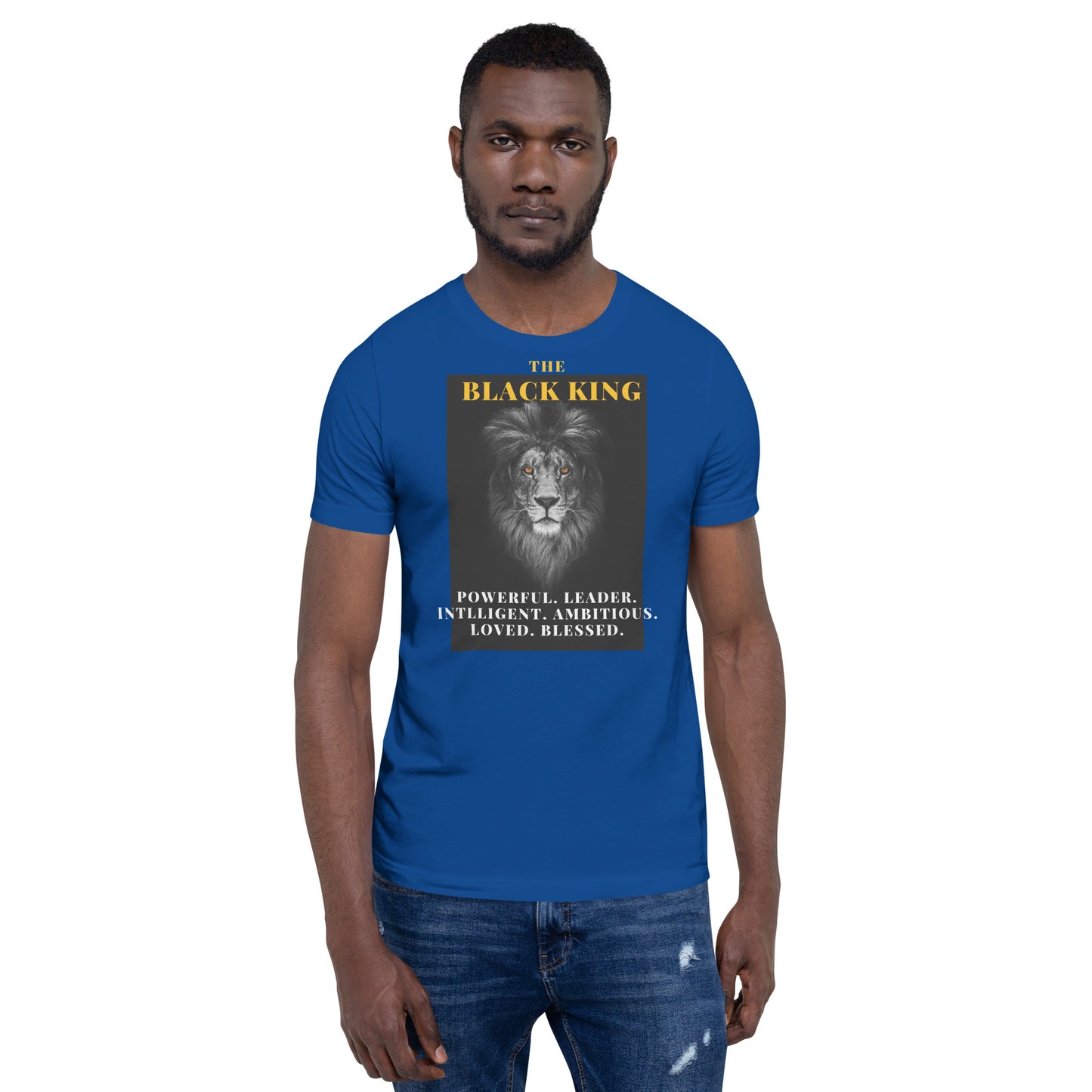 The Black King Unisex t-shirt