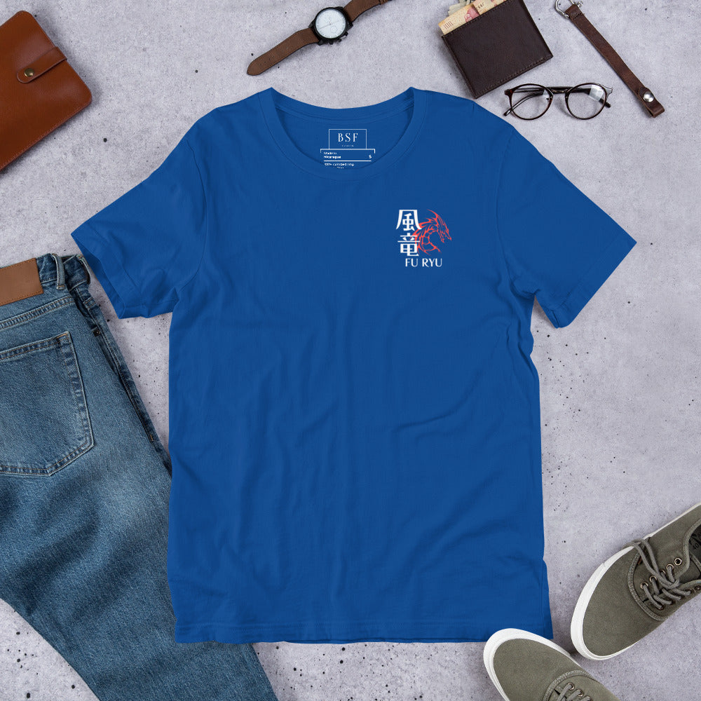 Fu Ryu Samurai Unisex T-shirt (Front and Back)