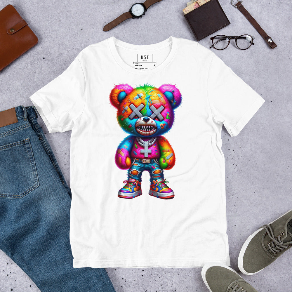 Neon B-Boy Teddy Bear Unisex T-Shirt