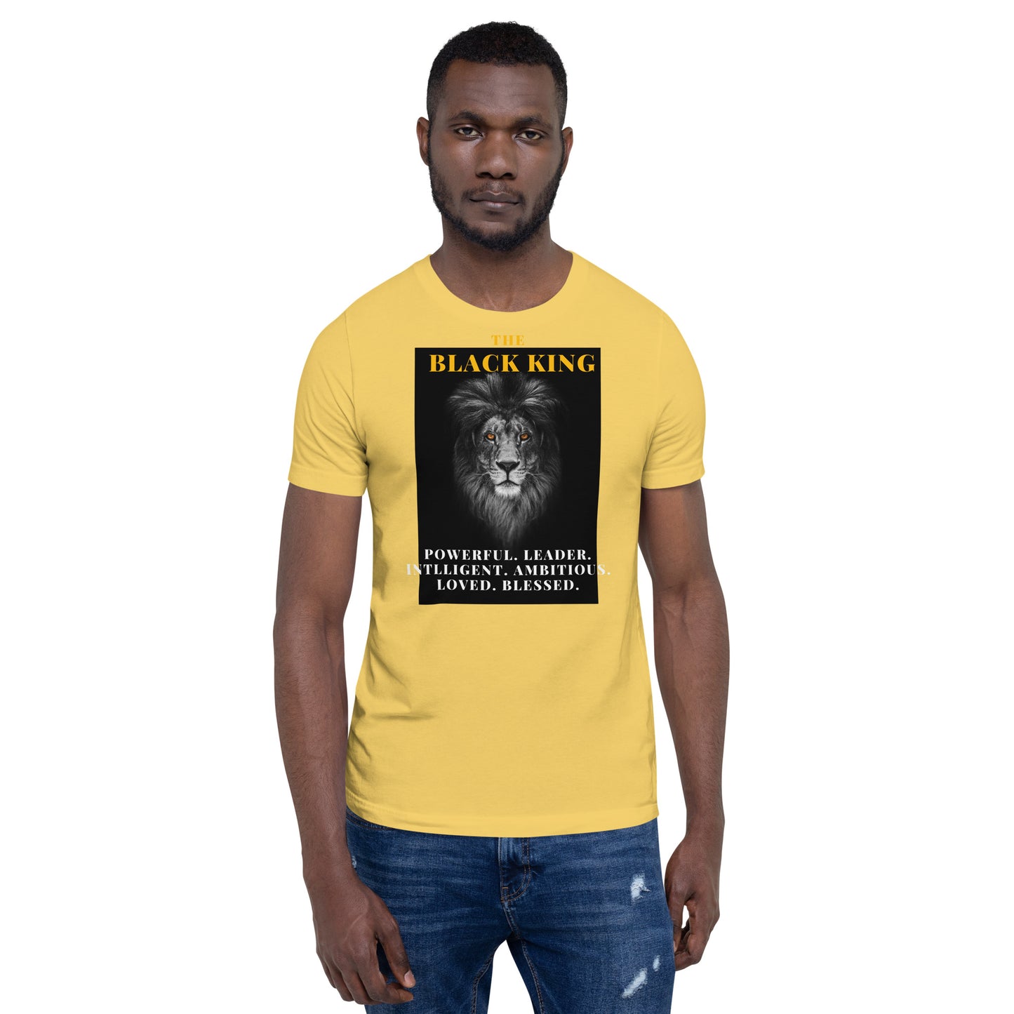 The Black King Unisex t-shirt